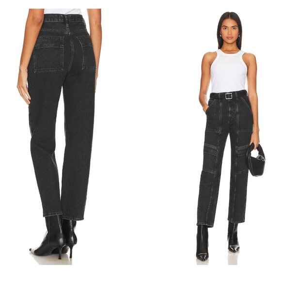 AGOLDE cooper cargo jeans in panther - Picture 2 of 2